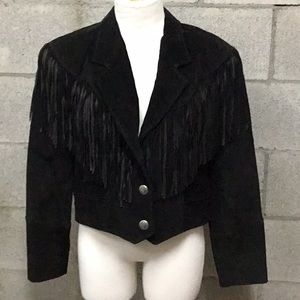 Pioneer Wear Suede Fringe Jacket